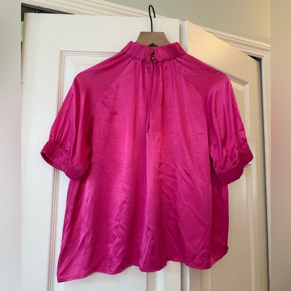 Corey Lynn Calter pink blouse - Picture 2 of 7